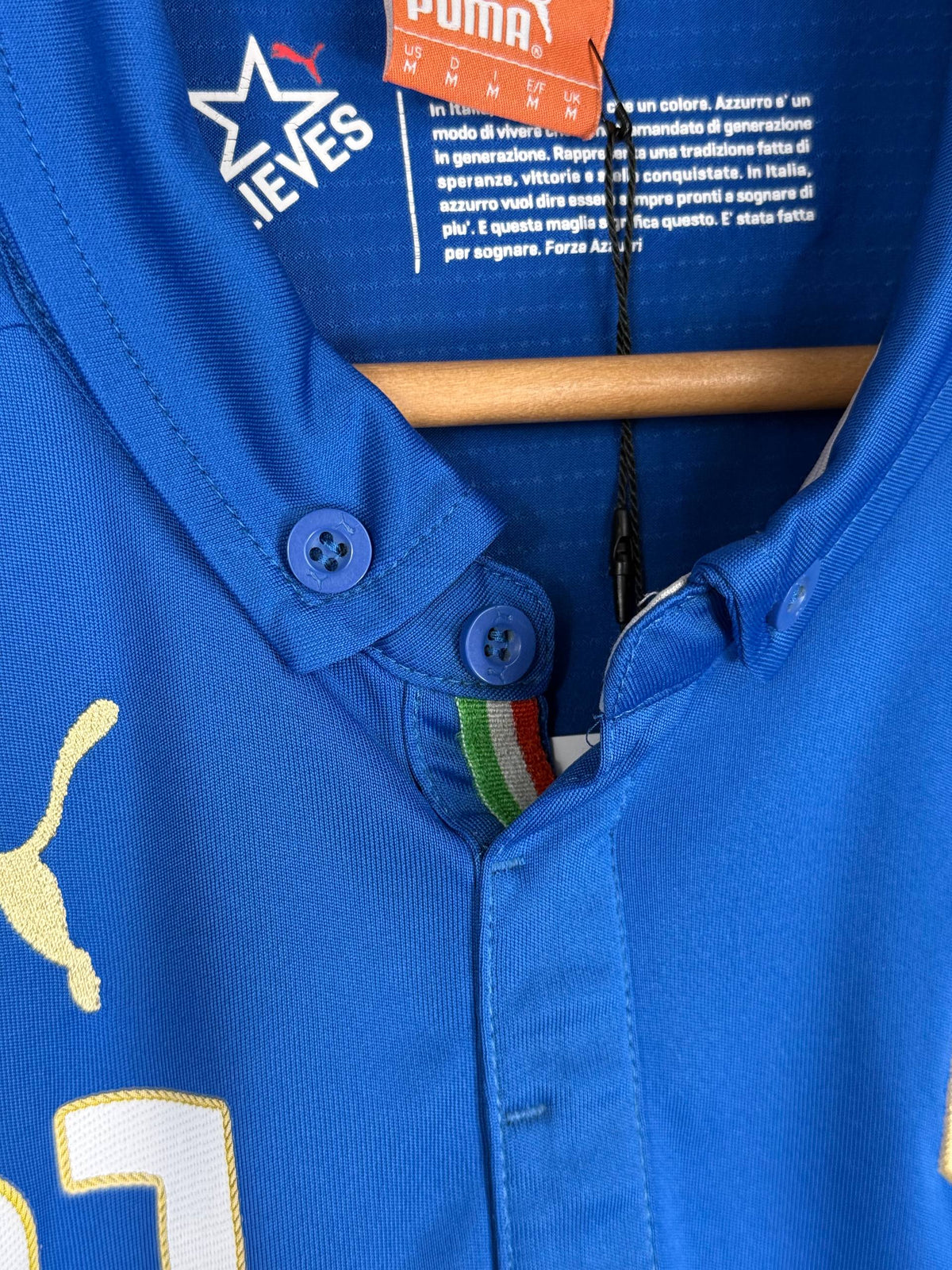 ITALY 2014/2015 HOME SHIRT #21 PIRLO [M]
