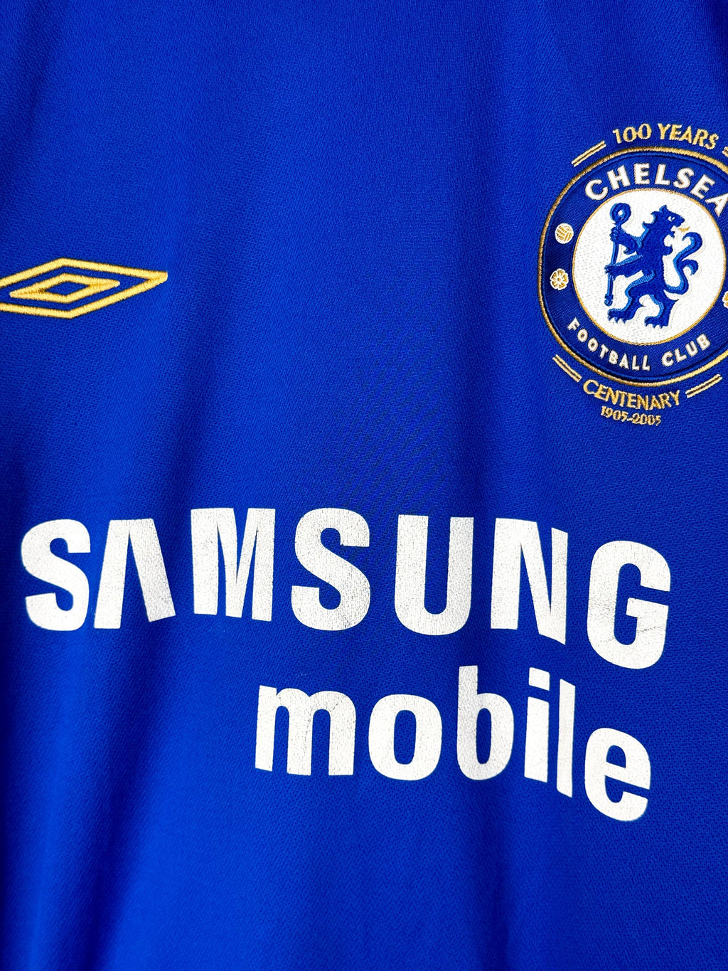 CHELSEA 2005/2006 HOME SHIRT #8 LAMPARD [XL]