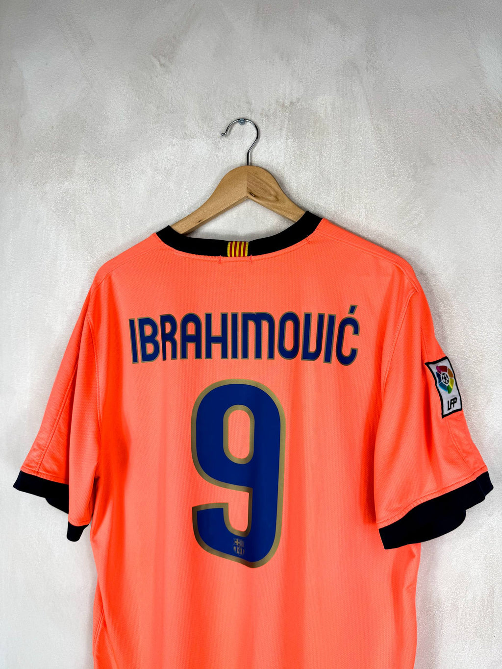 BARCELONA 2009/2010 AWAY SHIRT #9 IBRAHIMOVIC [XL]