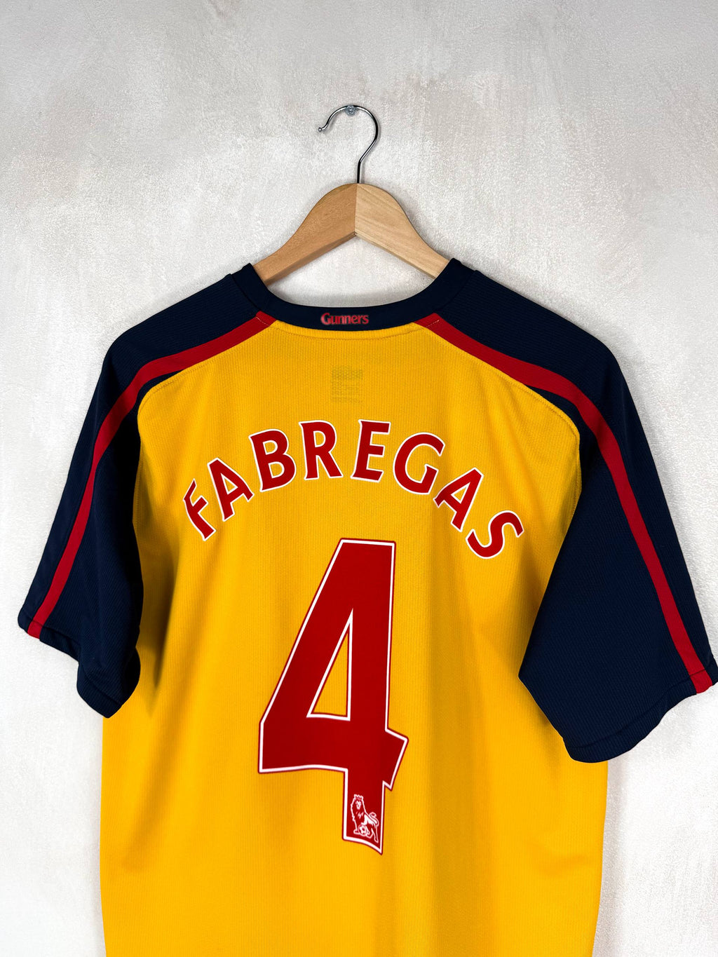 ARSENAL 2008/2009 AWAY SHIRT #4 FABREGAS [M]
