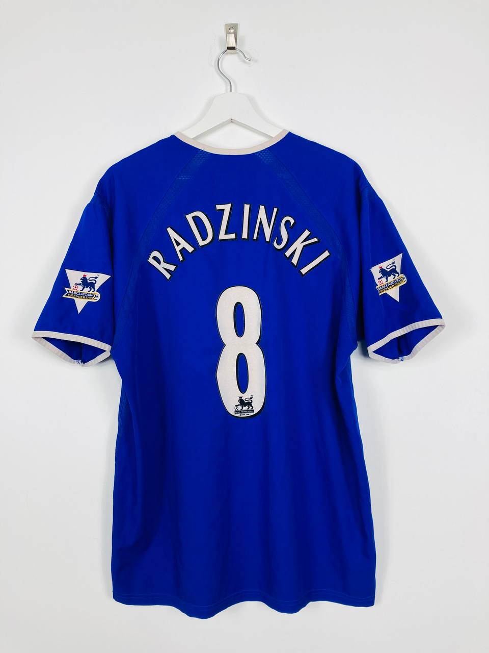 EVERTON 2003/2004 HOME SHIRT #8 RADZINSKI