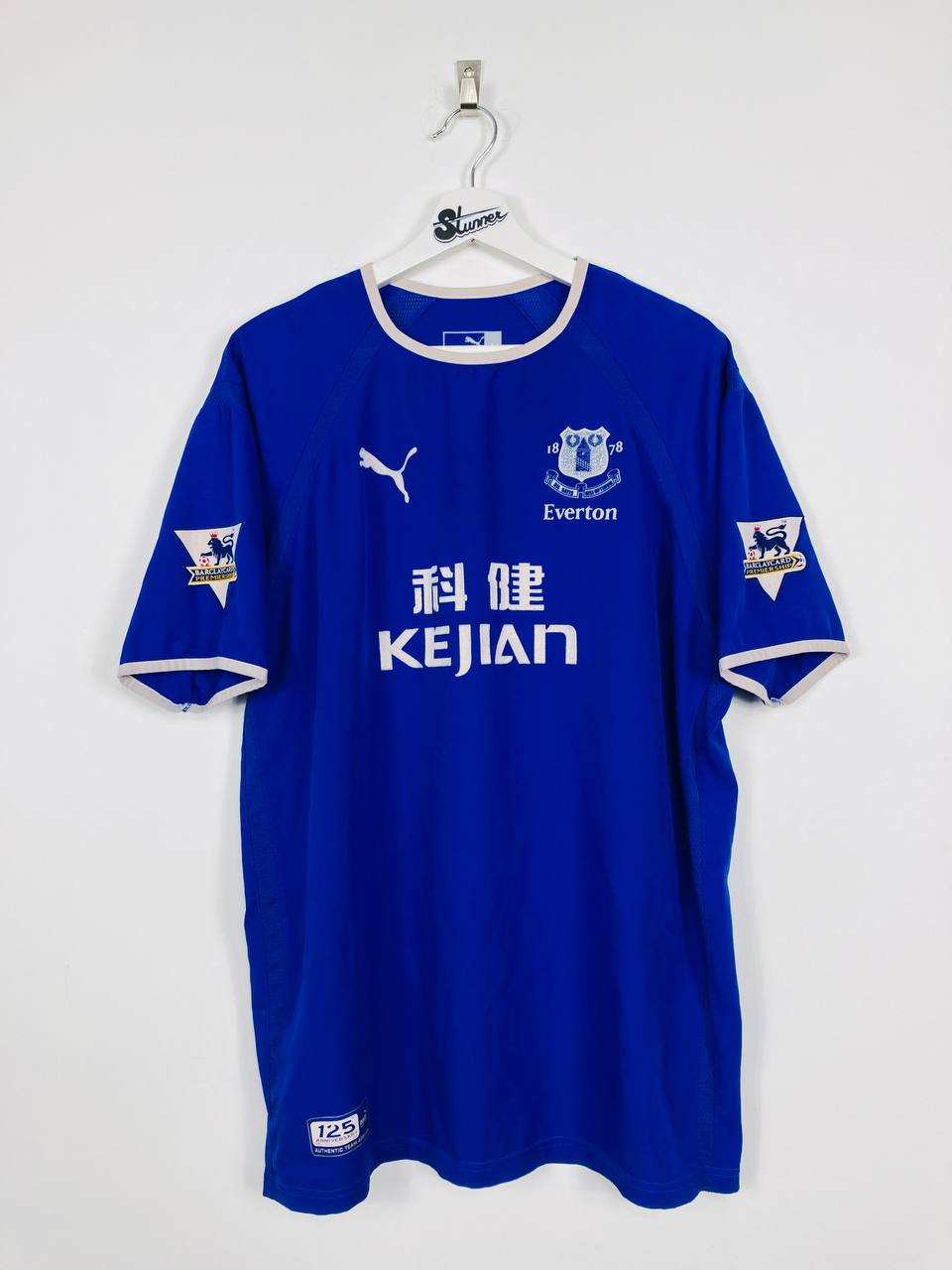 EVERTON 2003/2004 HOME SHIRT #8 RADZINSKI