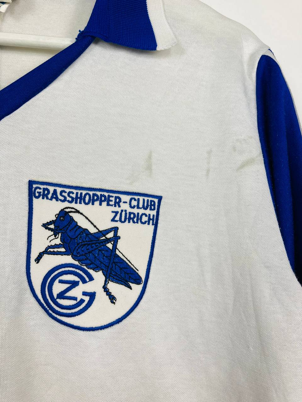GRASSHOPPERS 1983/1984 HOME SHIRT #11 JARA [MATCH WORN] [L/S]