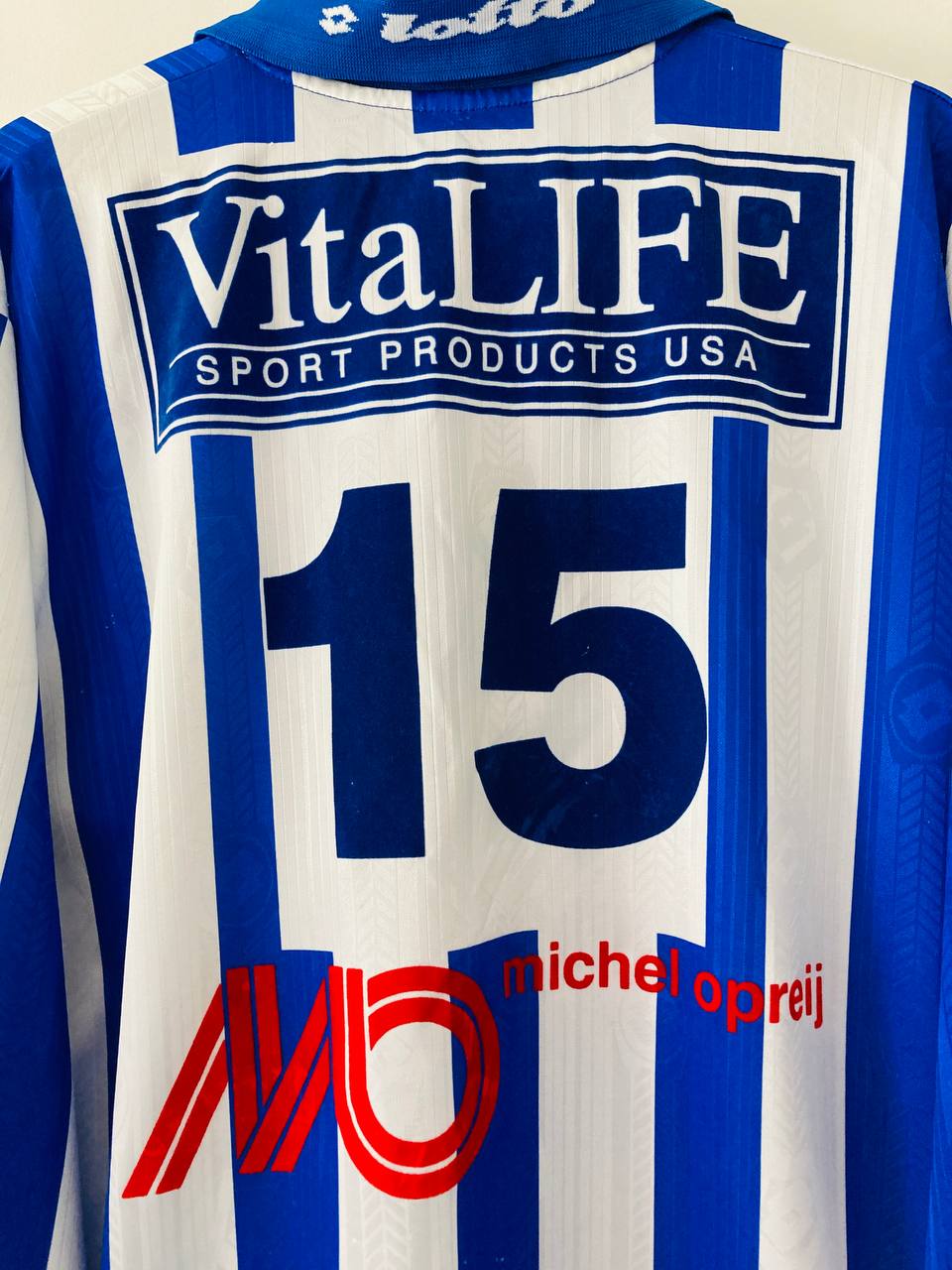 RKVV EVV ECHT 1998/1999 HOME SHIRT #15 [PLAYER ISSUE]