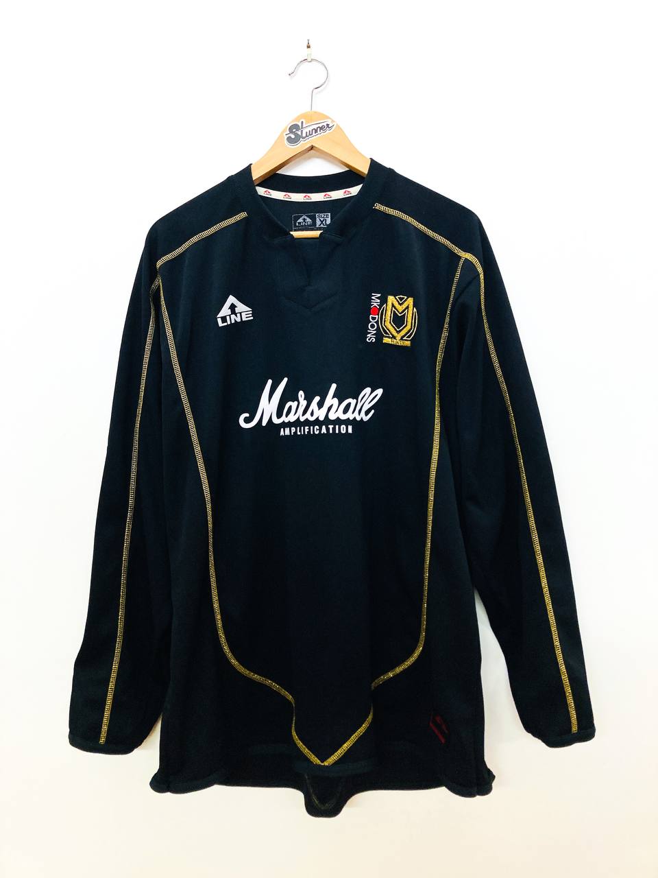 MK DONS 2004/2005 AWAY SHIRT [L/S]