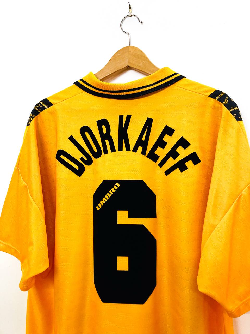 INTER MILAN 1996/1997 THIRD SHIRT #6 DJORKAEFF