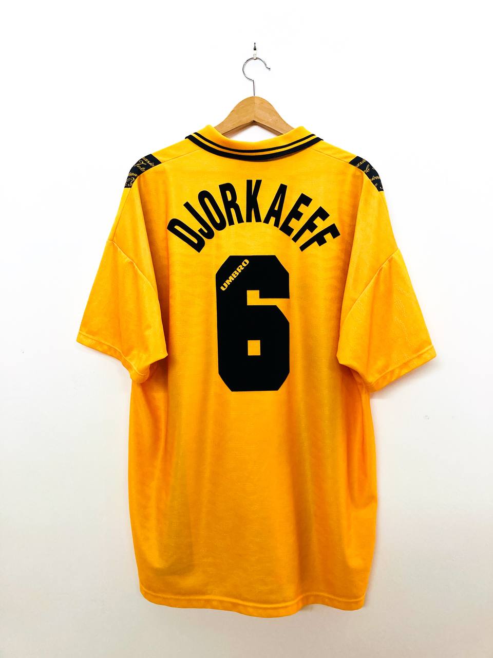 INTER MILAN 1996/1997 THIRD SHIRT #6 DJORKAEFF