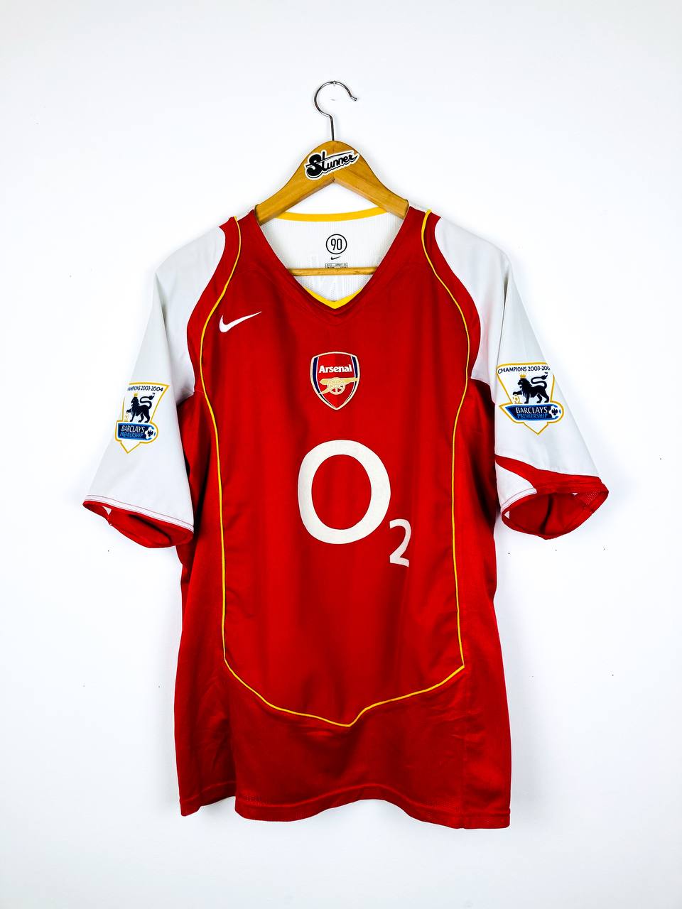 ARSENAL 2004/2005 HOME SHIRT #14 HENRY