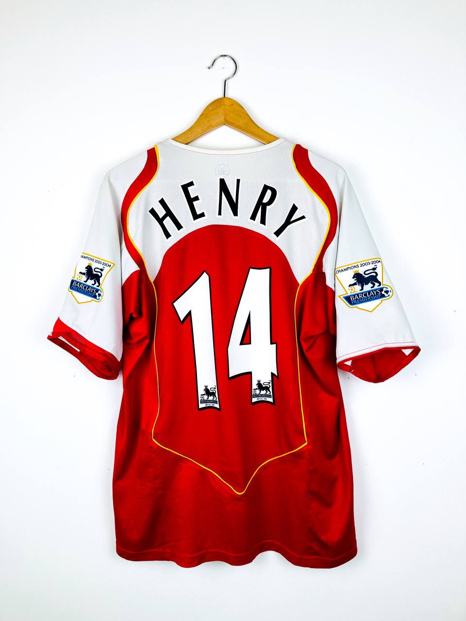 ARSENAL 2004/2005 HOME SHIRT #14 HENRY