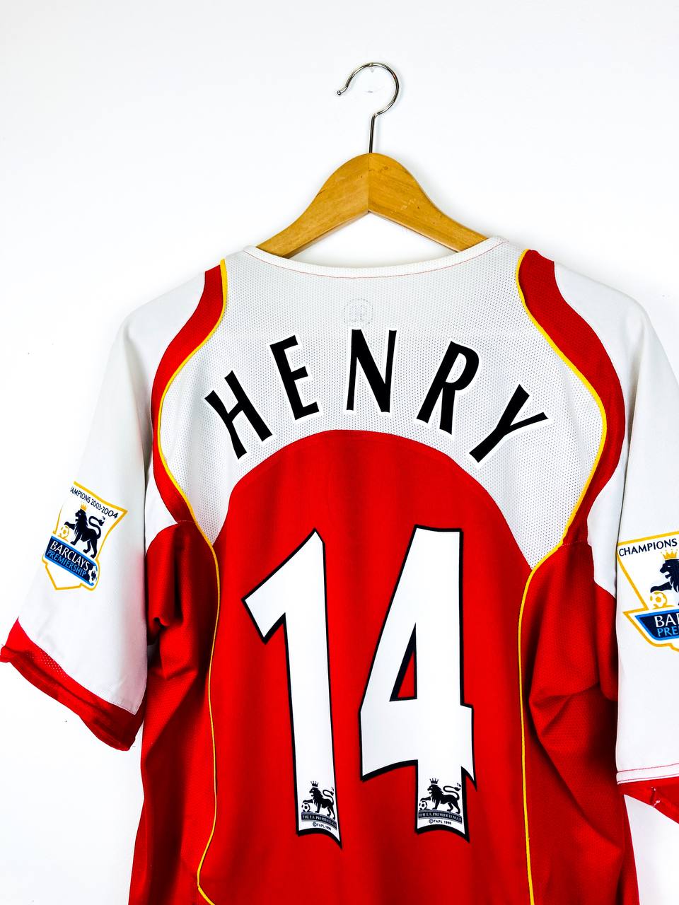 ARSENAL 2004/2005 HOME SHIRT #14 HENRY