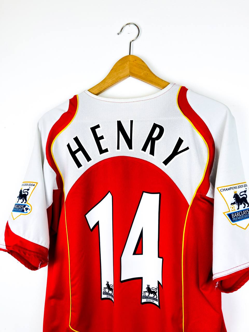 ARSENAL 2004/2005 HOME SHIRT #14 HENRY