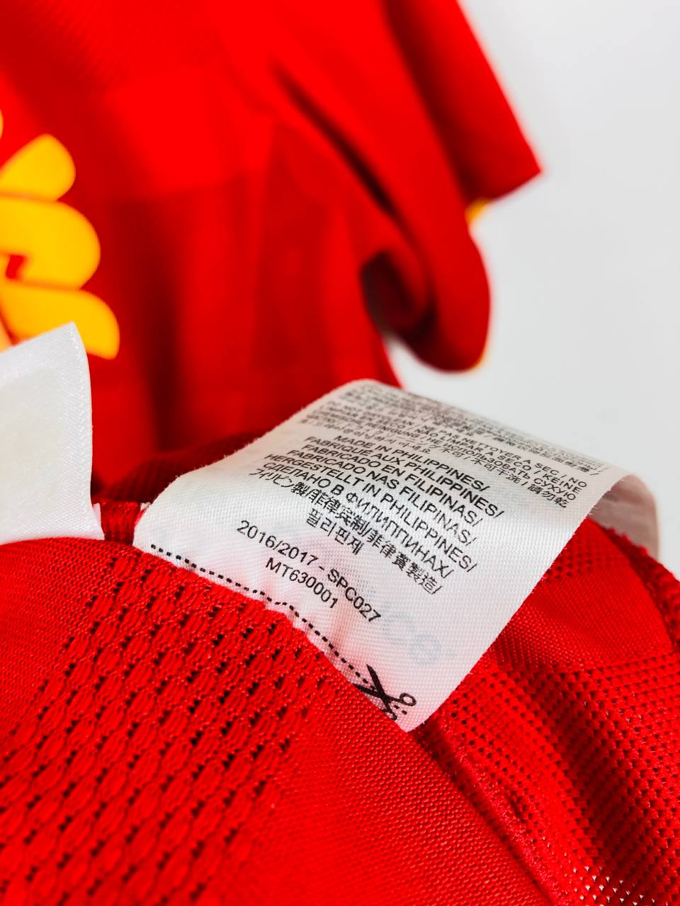 LIVERPOOL 2016/2017 HOME SHIRT #10 COUTINHO