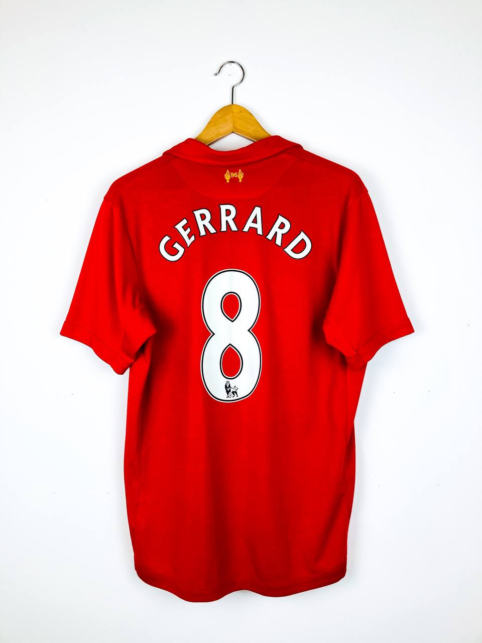 LIVERPOOL 2012/2013 HOME SHIRT #8 GERRARD