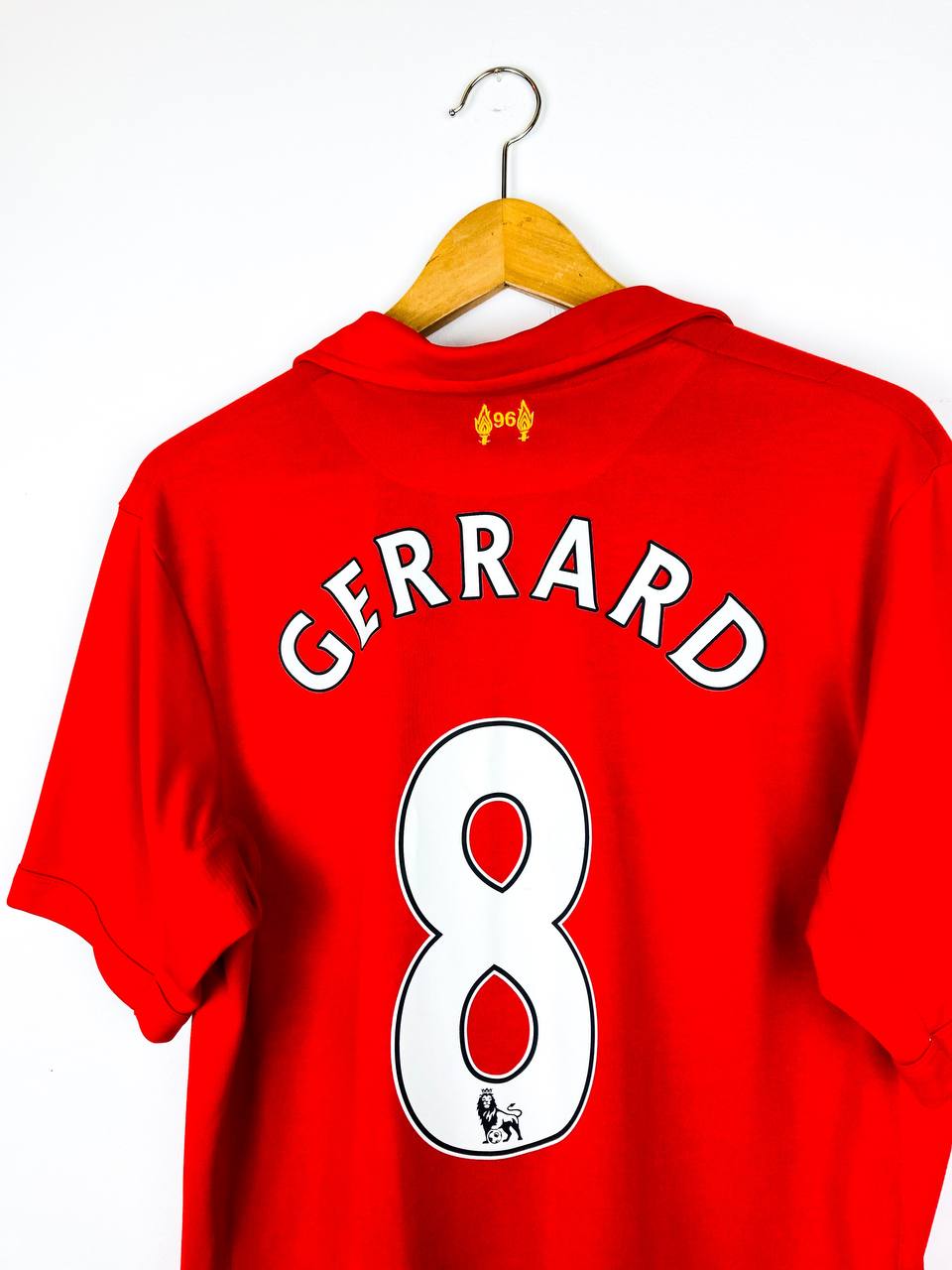 LIVERPOOL 2012/2013 HOME SHIRT #8 GERRARD