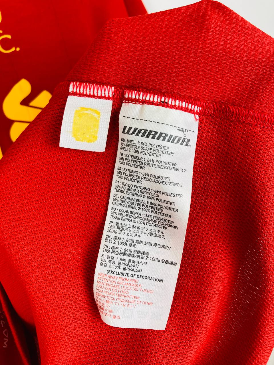 LIVERPOOL 2012/2013 HOME SHIRT #8 GERRARD