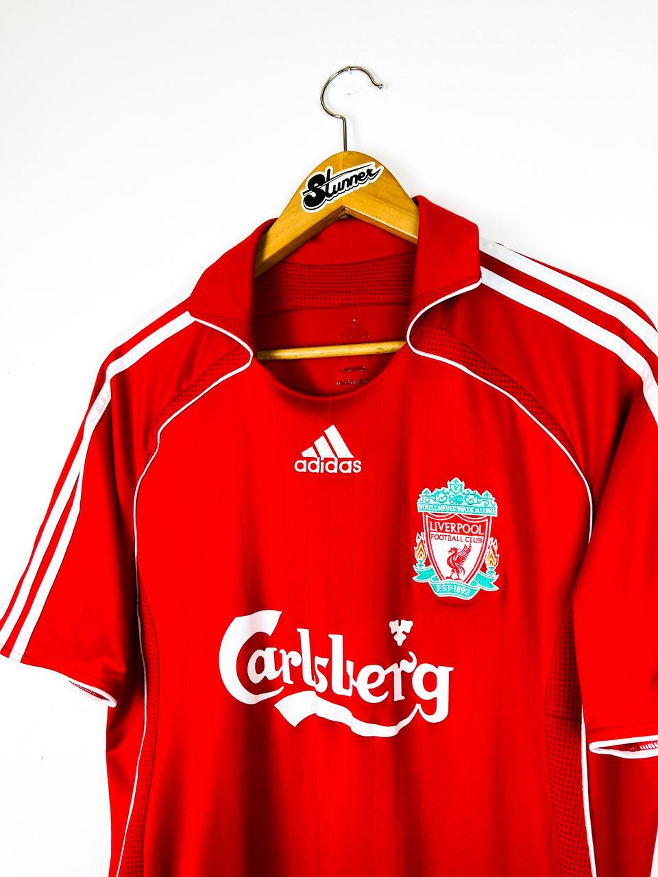 LIVERPOOL 2006/2007 HOME SHIRT #8 GERRARD