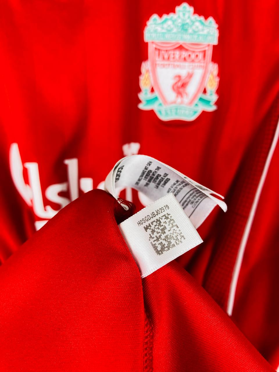 LIVERPOOL 2006/2007 HOME SHIRT #8 GERRARD