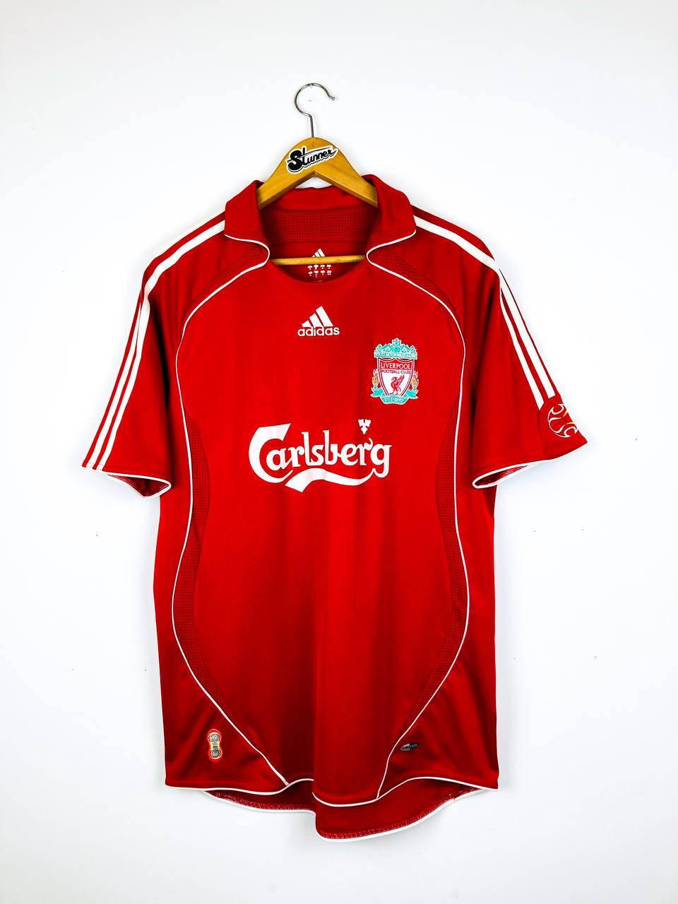 LIVERPOOL 2006/2007 HOME SHIRT #8 GERRARD