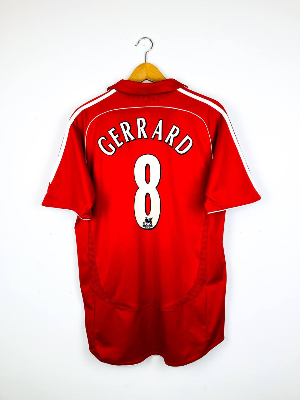 LIVERPOOL 2006/2007 HOME SHIRT #8 GERRARD