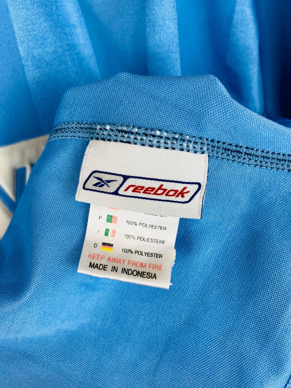 MANCHESTER CITY 2003/2004 HOME SHIRT #39 ANELKA