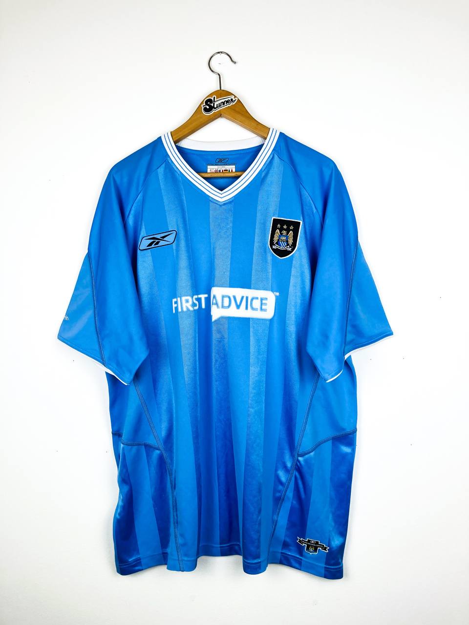 MANCHESTER CITY 2003/2004 HOME SHIRT #39 ANELKA