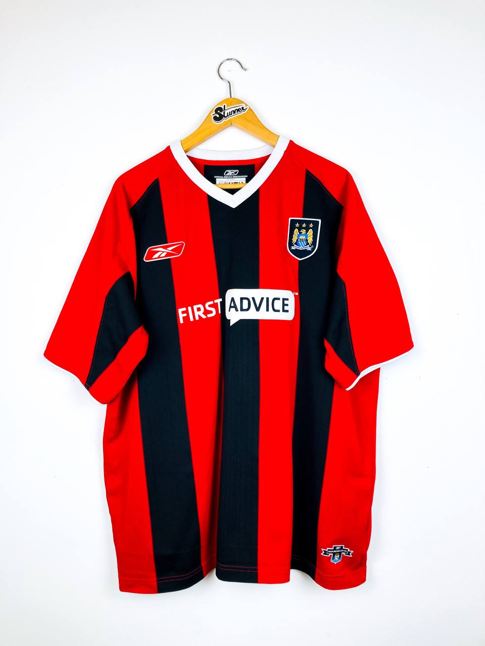 MANCHESTER CITY 2003/2004 AWAY SHIRT #17 SUN