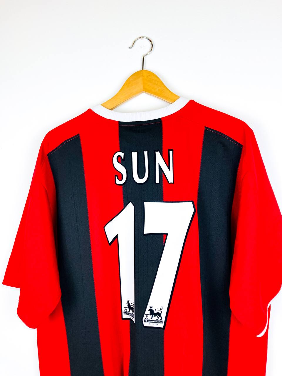 MANCHESTER CITY 2003/2004 AWAY SHIRT #17 SUN