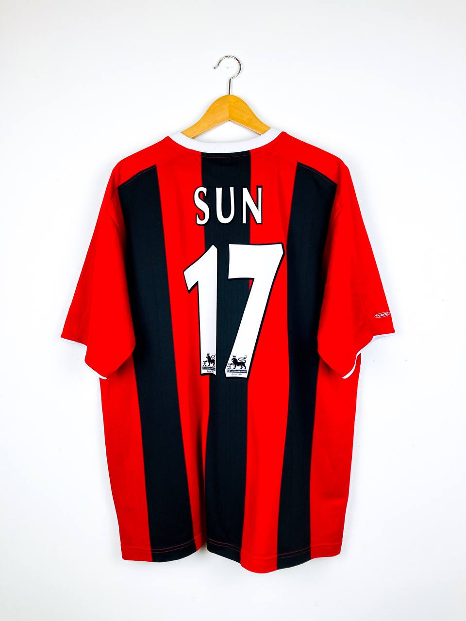 MANCHESTER CITY 2003/2004 AWAY SHIRT #17 SUN