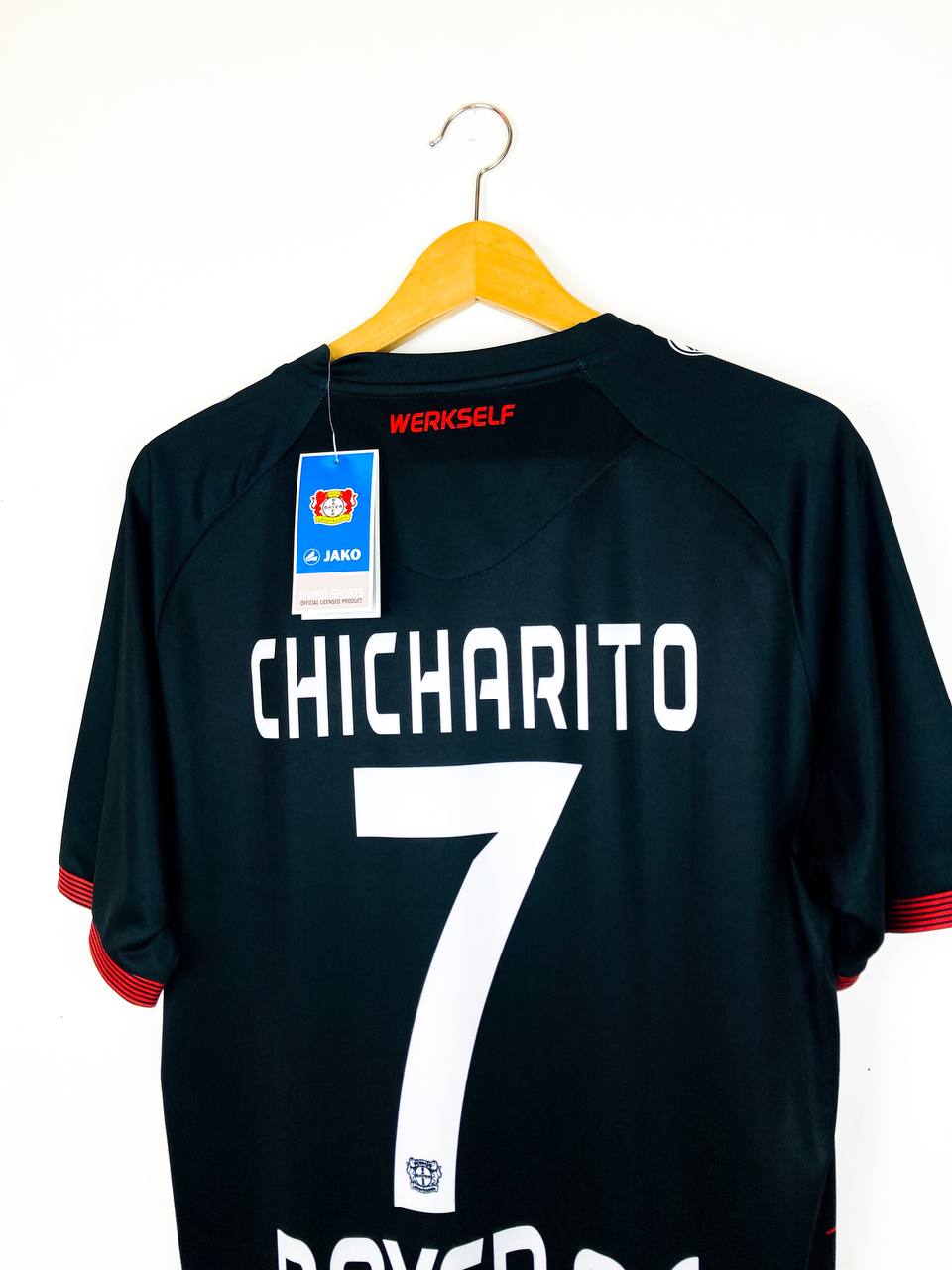 BAYER LEVERKUSEN 2016/2017 HOME SHIRT #7 CHICHARITO