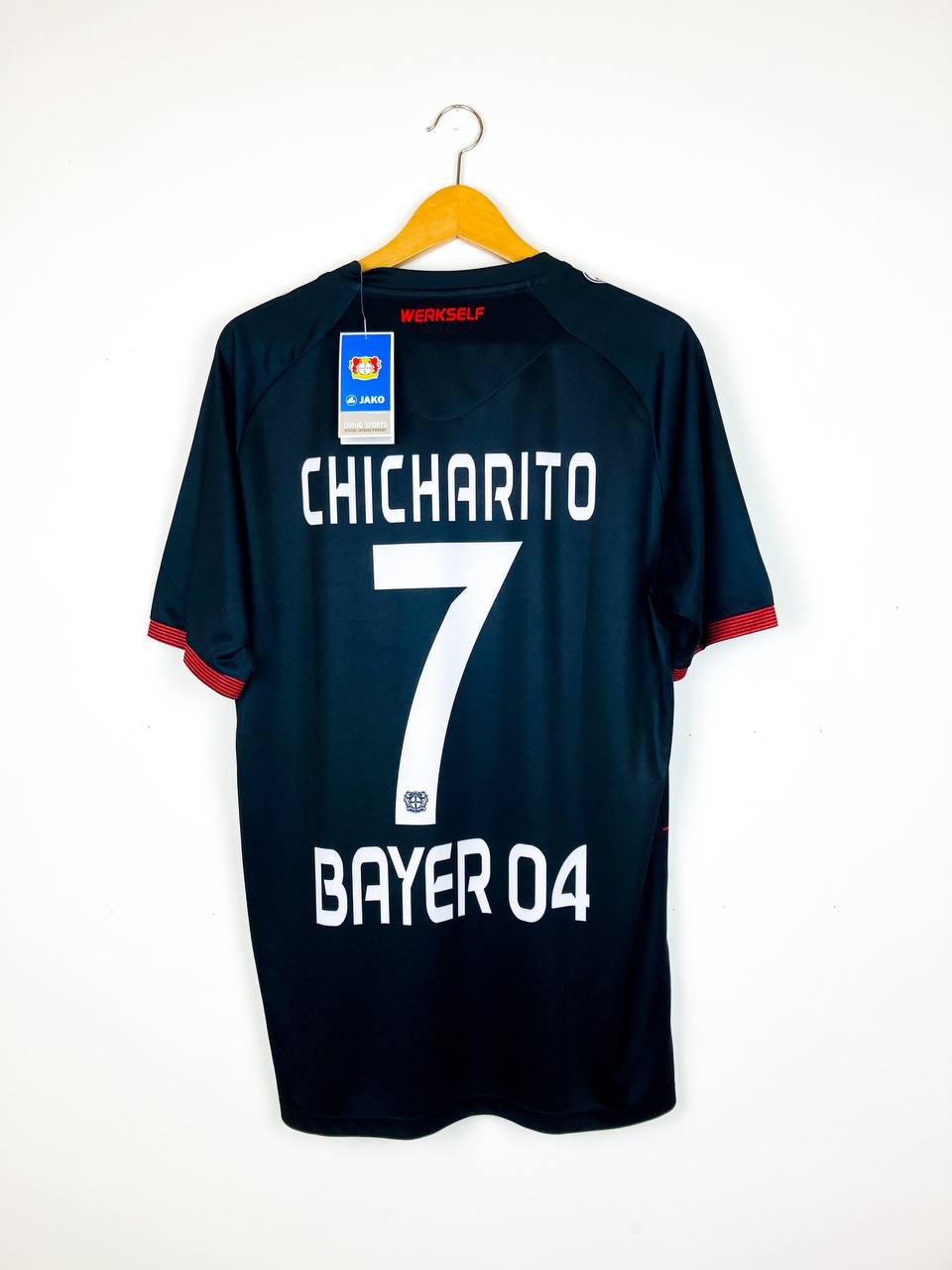 BAYER LEVERKUSEN 2016/2017 HOME SHIRT #7 CHICHARITO