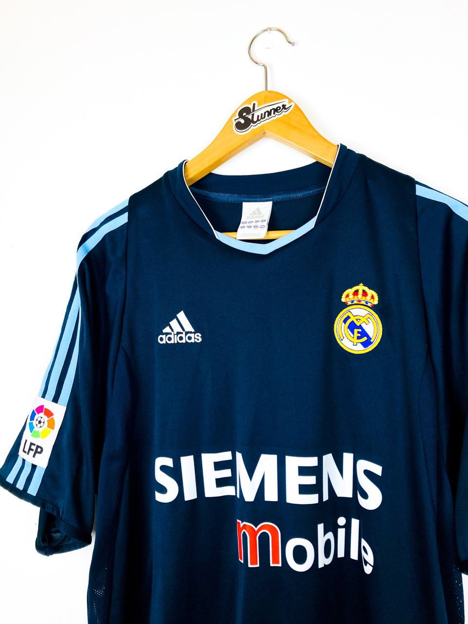 REAL MADRID 2003/2004 AWAY SHIRT #9 RONALDO
