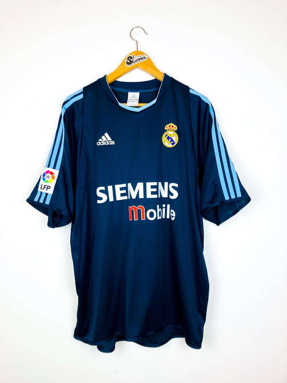 REAL MADRID 2003/2004 AWAY SHIRT #9 RONALDO