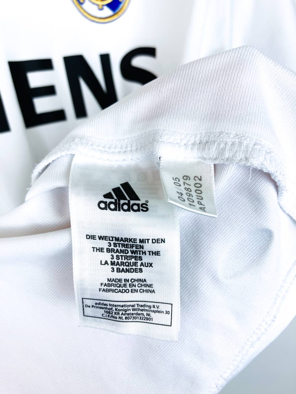 REAL MADRID 2005/2006 HOME SHIRT #23 BECKHAM