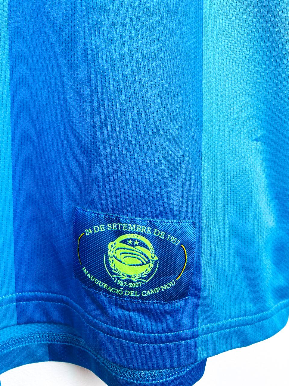 BARCELONA 2007/2008 AWAY SHIRT #19 MESSI