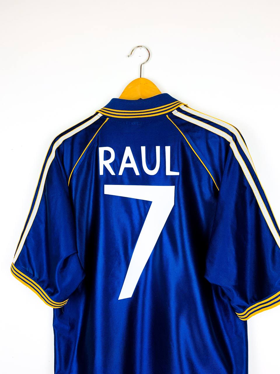 REAL MADRID 1998/1999 THIRD SHIRT #7 RAUL