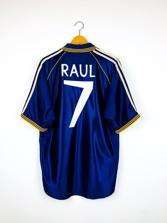 REAL MADRID 1998/1999 THIRD SHIRT #7 RAUL
