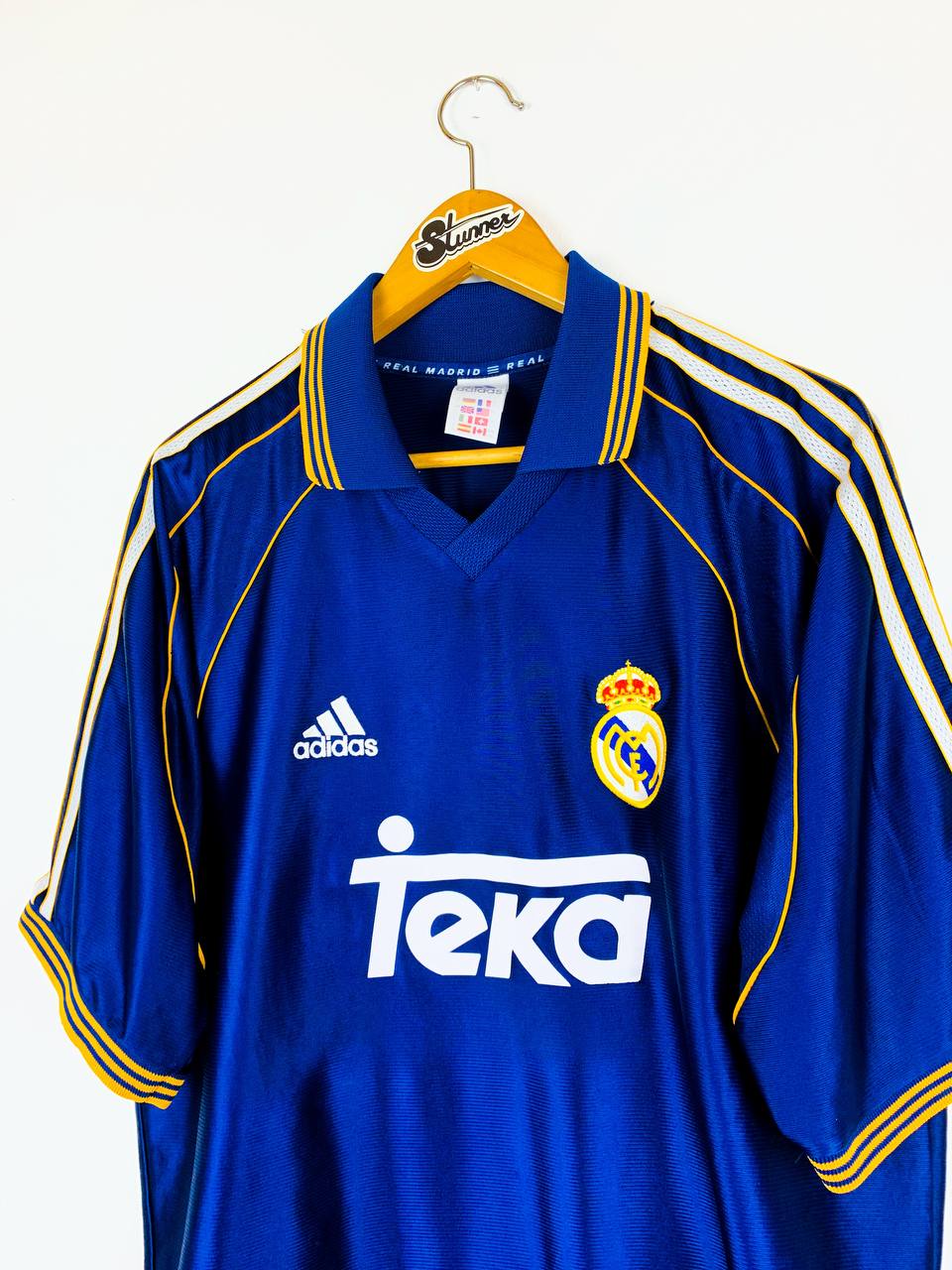 REAL MADRID 1998/1999 THIRD SHIRT #7 RAUL