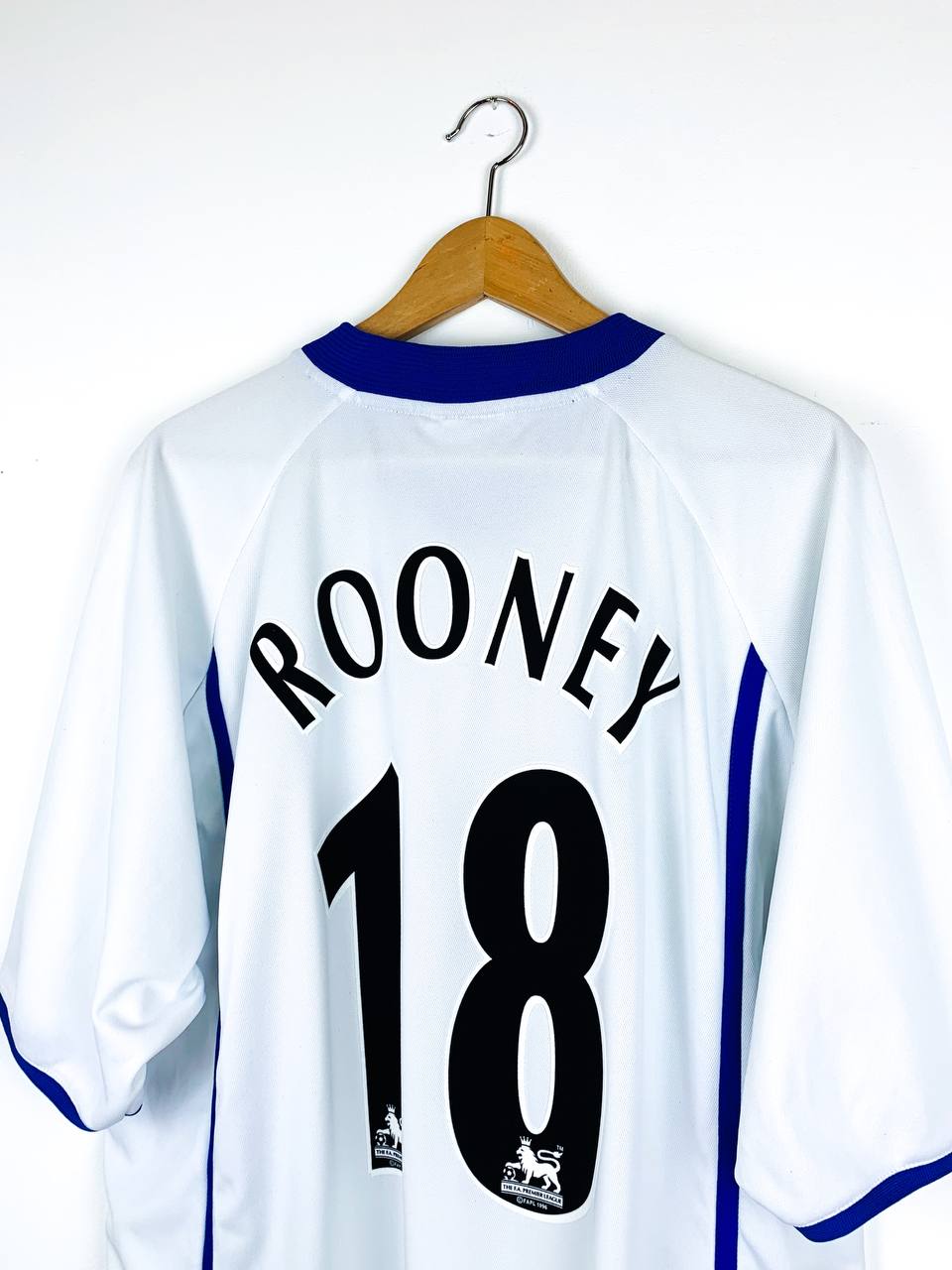 EVERTON 2002/2003 AWAY SHIRT #18 ROONEY
