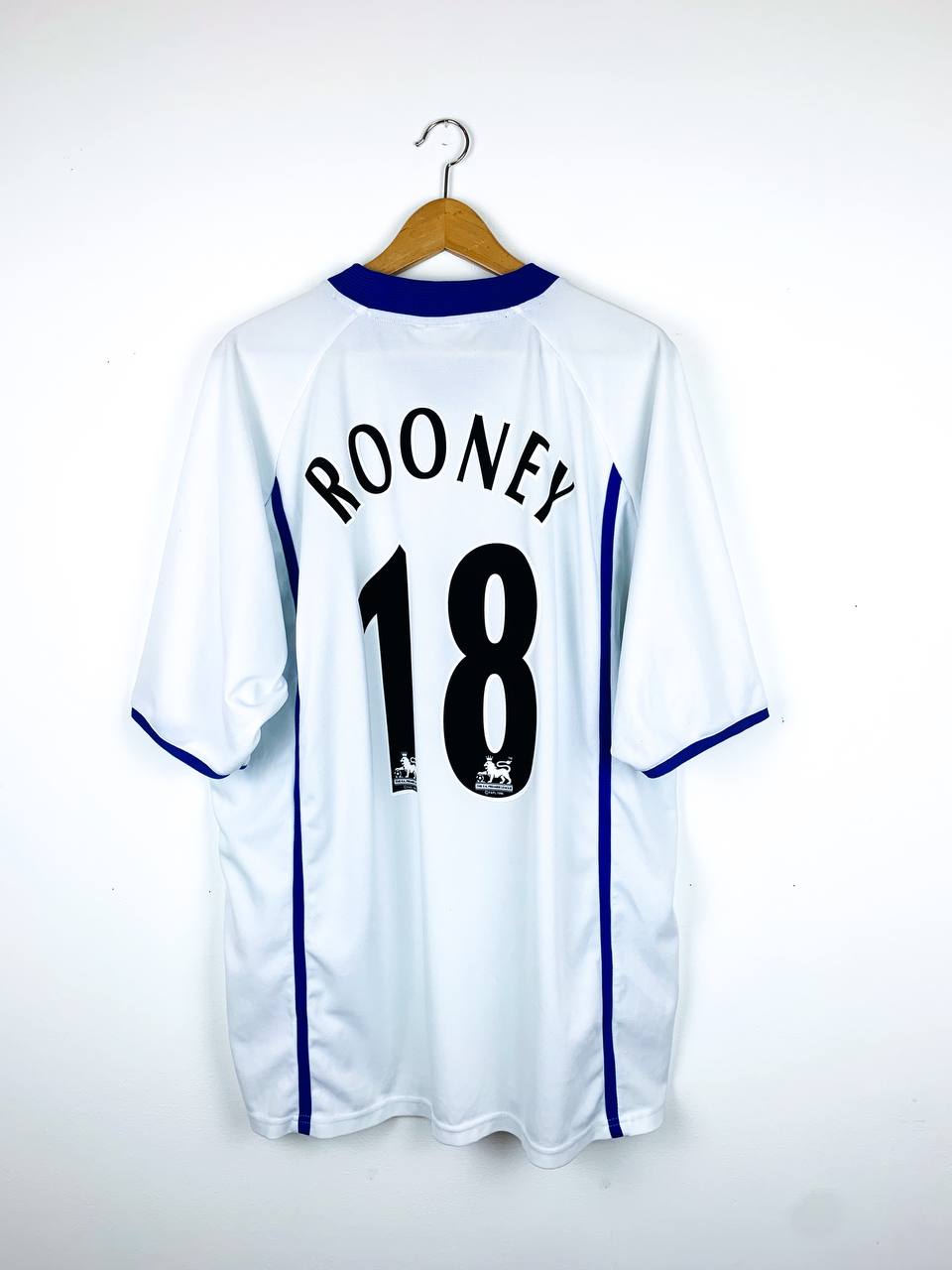EVERTON 2002/2003 AWAY SHIRT #18 ROONEY