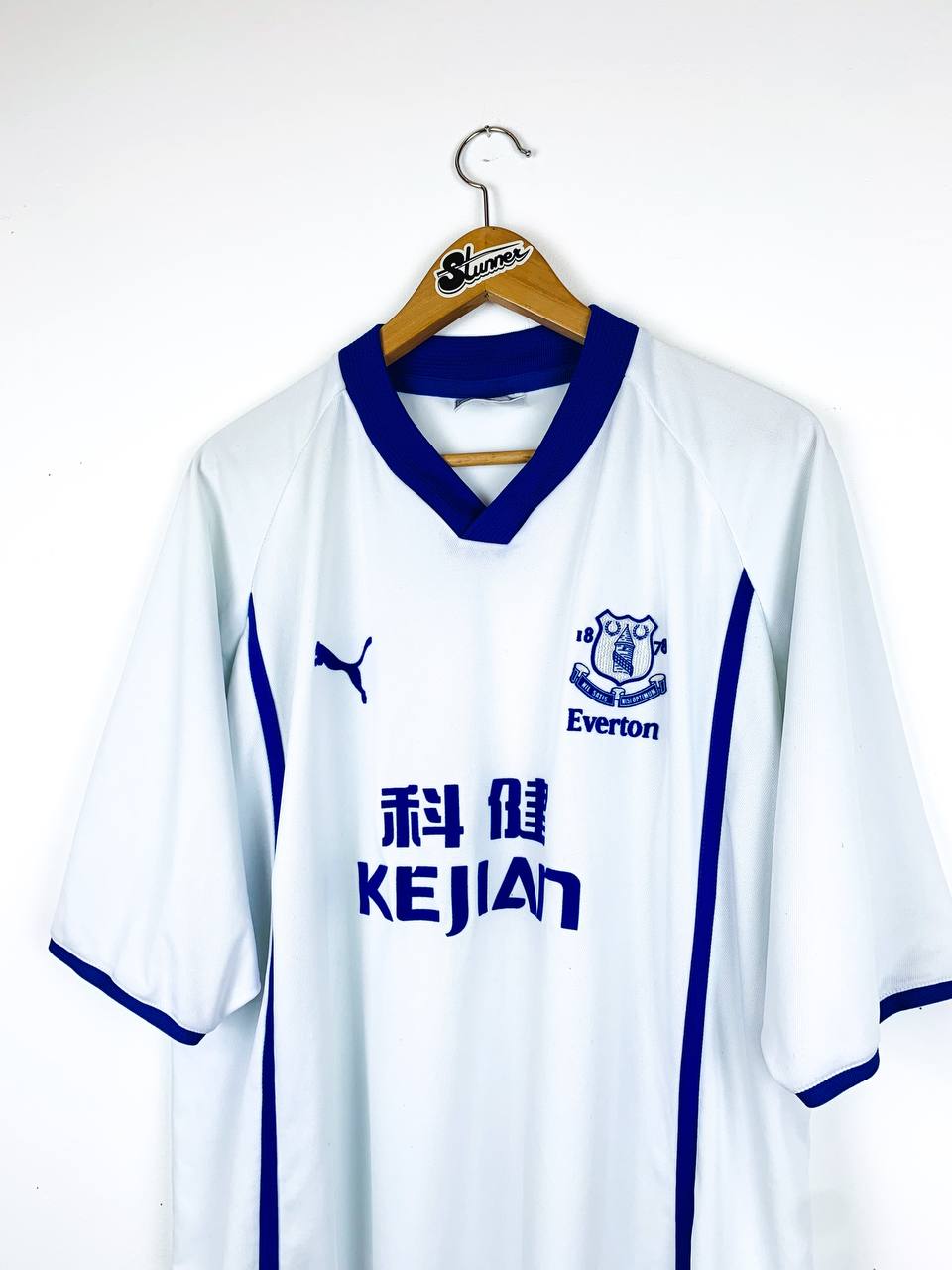 EVERTON 2002/2003 AWAY SHIRT #18 ROONEY