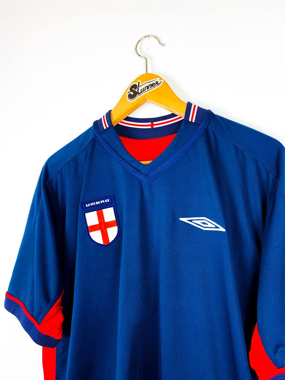 ENGLAND 2002/2004 AWAY *REVERSIBLE* SHIRT #18 SCHOLES