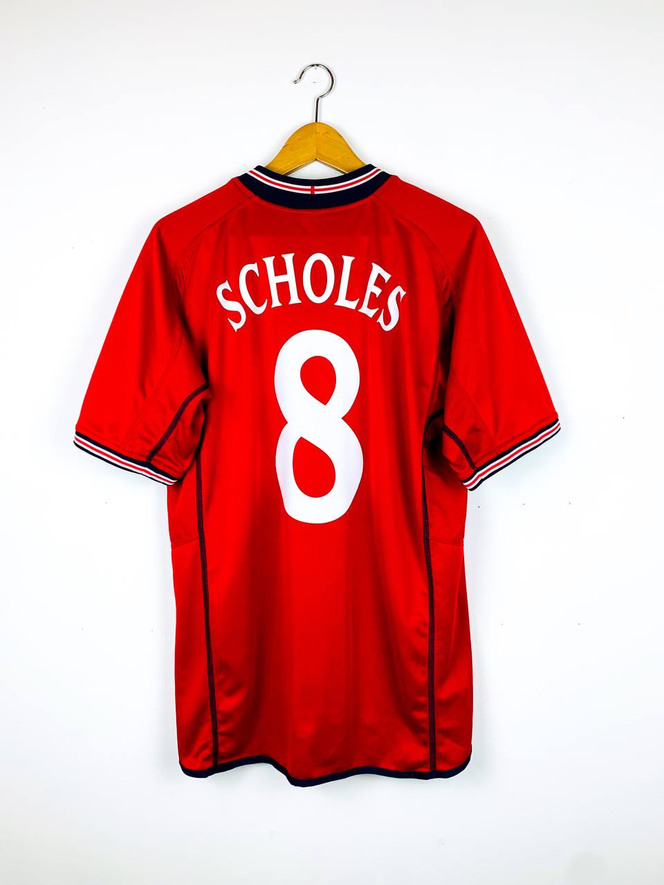 ENGLAND 2002/2004 AWAY *REVERSIBLE* SHIRT #18 SCHOLES