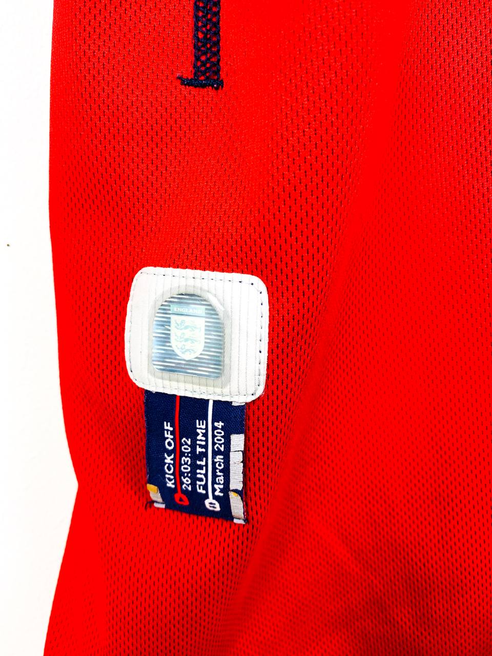ENGLAND 2002/2004 AWAY *REVERSIBLE* SHIRT #18 SCHOLES