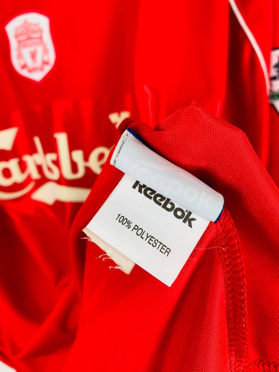 LIVERPOOL 2000/2002 HOME SHIRT #17 GERRARD