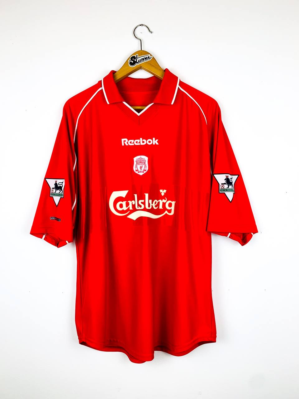 LIVERPOOL 2000/2002 HOME SHIRT #17 GERRARD