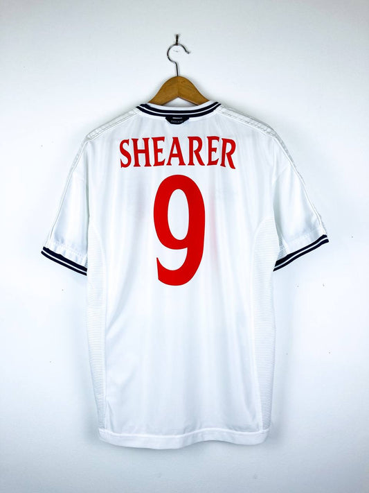 ENGLAND 1999/2001 HOME SHIRT #9 SHEARER
