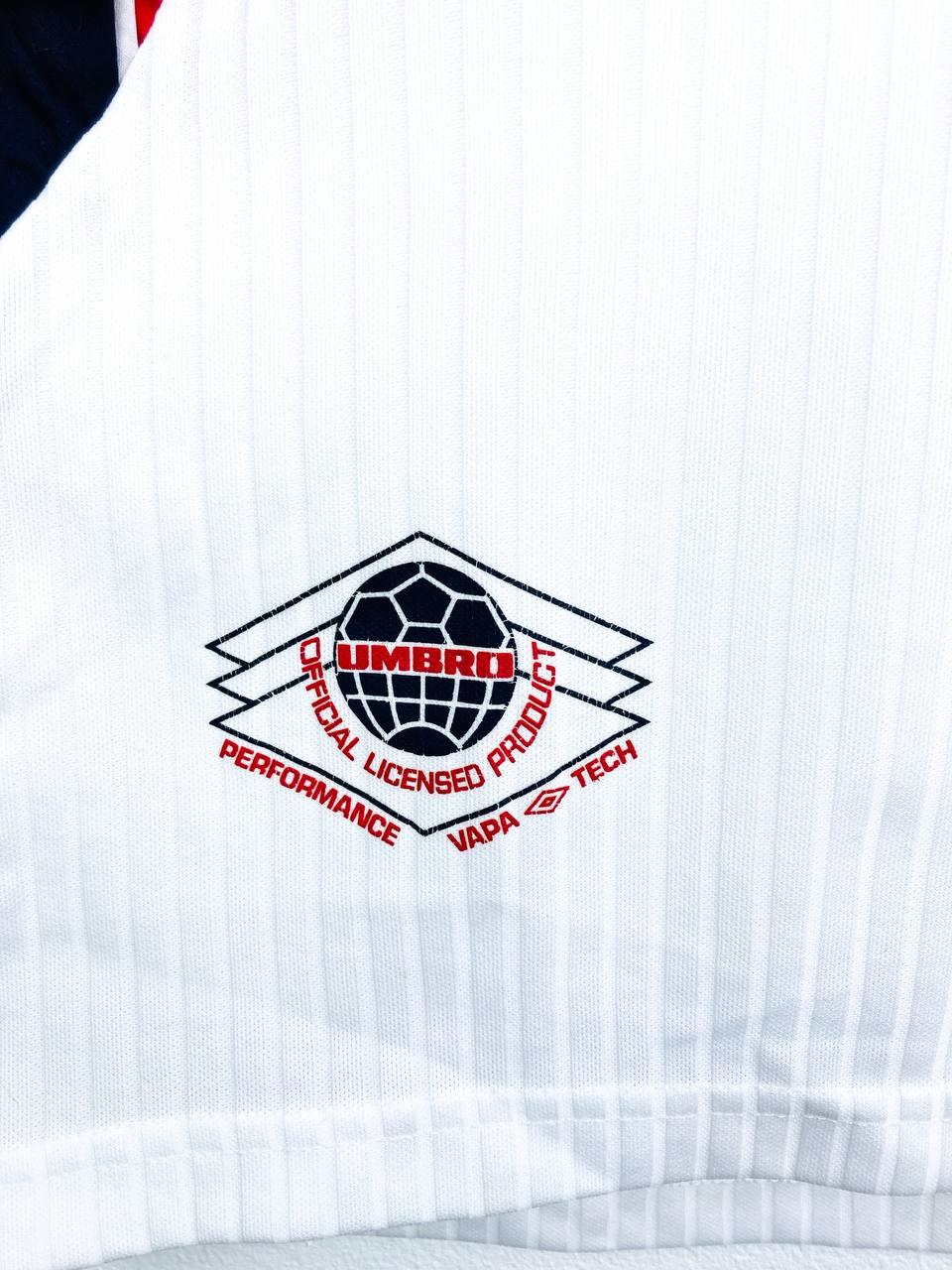 ENGLAND 1997/1999 HOME SHIRT #7 BECKHAM