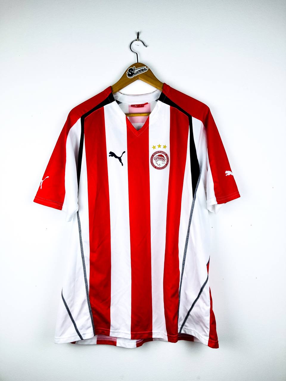 OLYMPIACOS 2005/2006 HOME SHIRT #10 RIVALDO