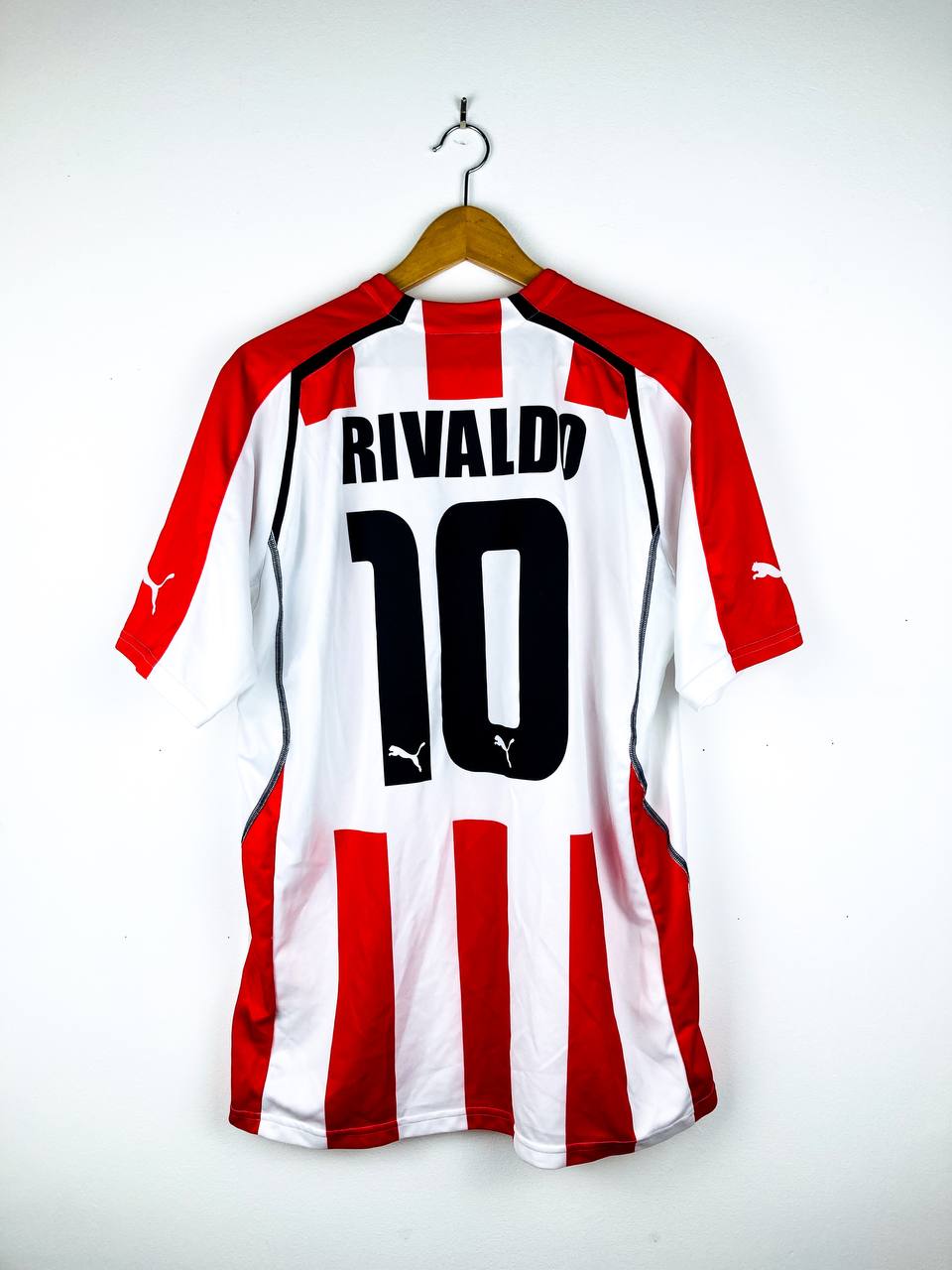 OLYMPIACOS 2005/2006 HOME SHIRT #10 RIVALDO