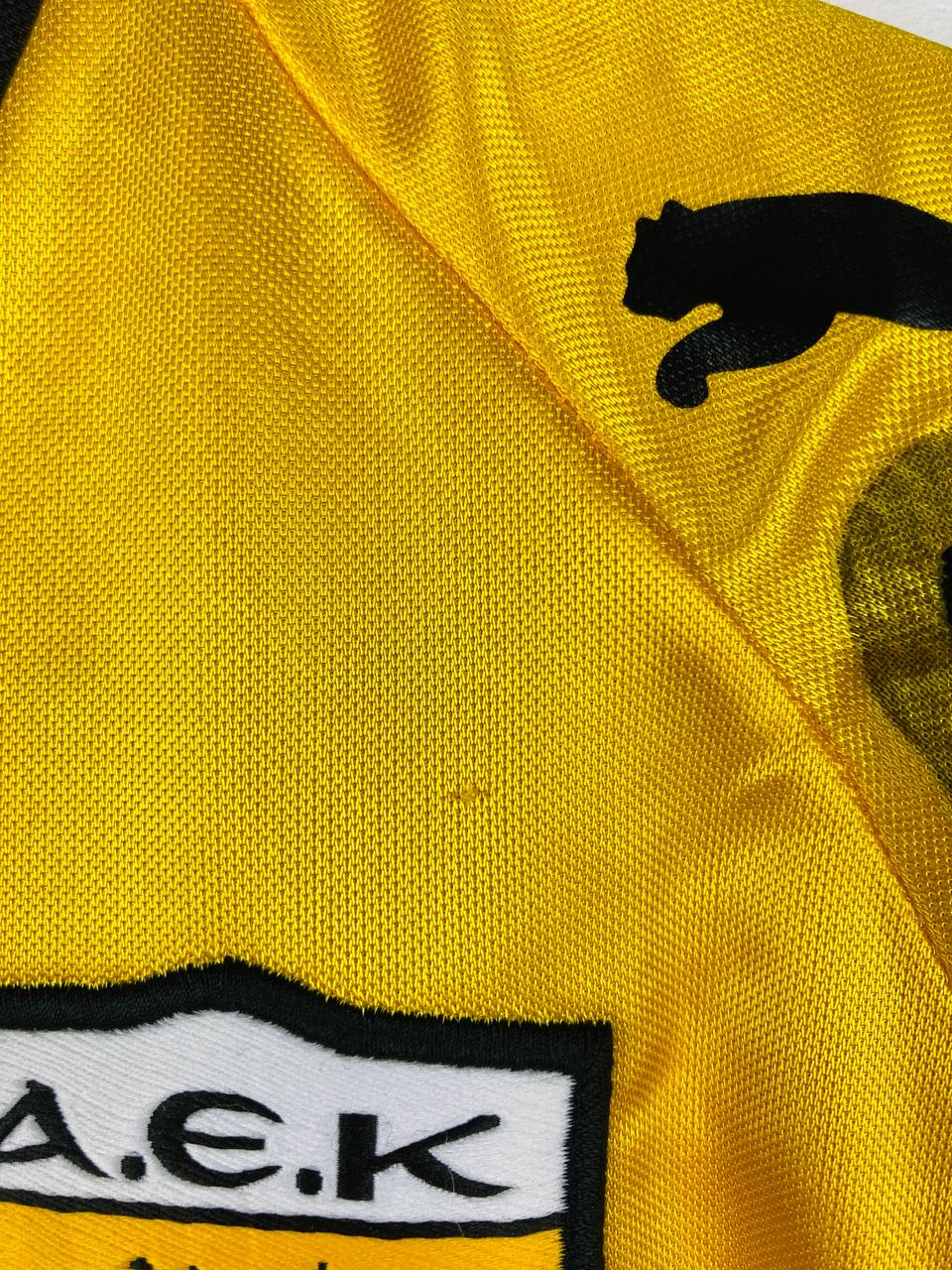AEK 2007/2008 HOME SHIRT #10 RIVALDO